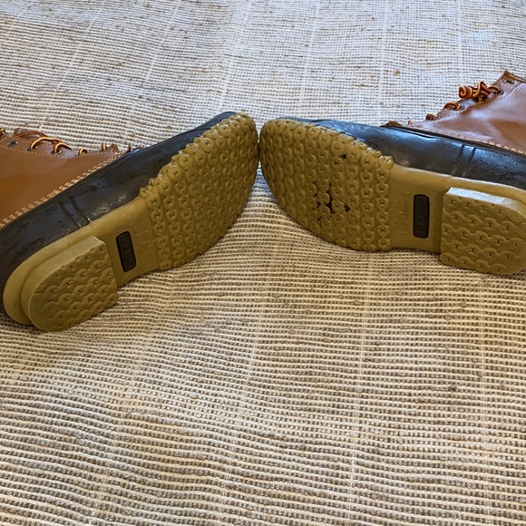 LL Bean GORE-TEX Tan and Brown Boots - Picture 10 of 16